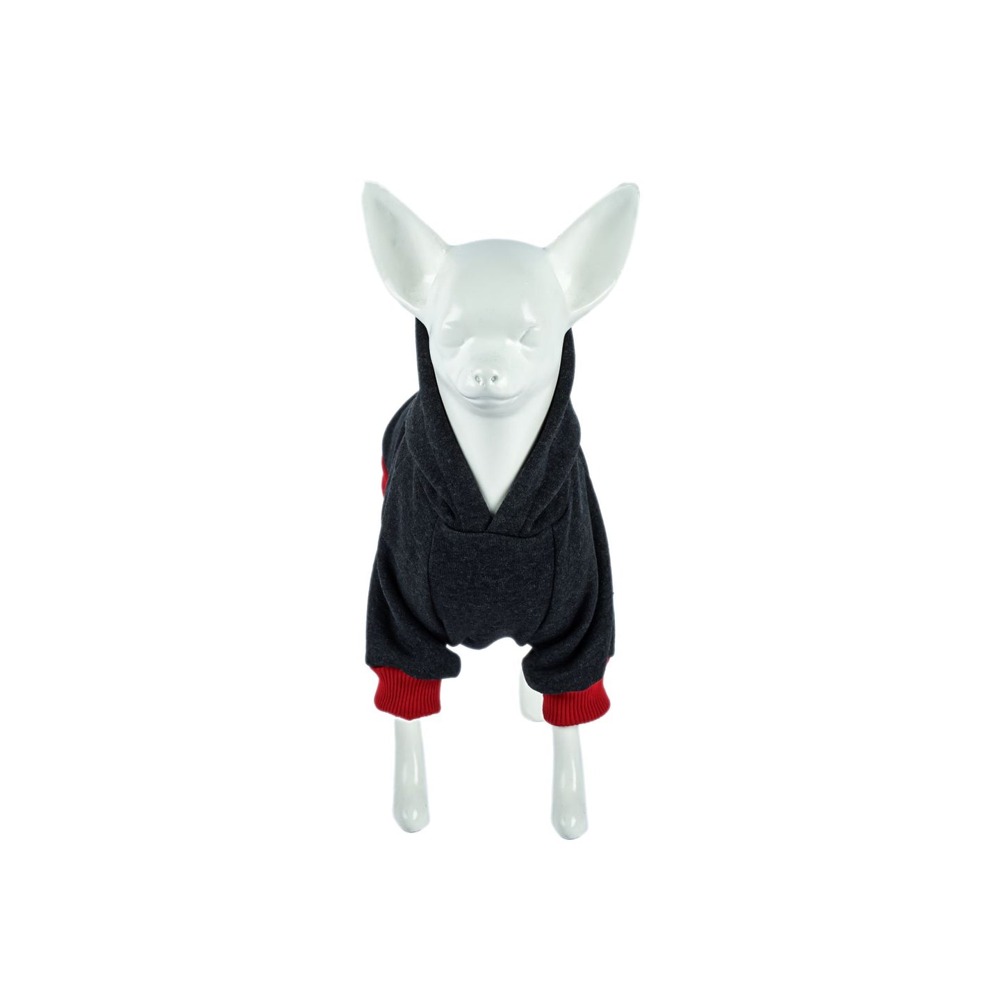 Kuccu Kuccu Sweatshirt mit Hirsch-Stickerei für Hunde | Größen S–XXL