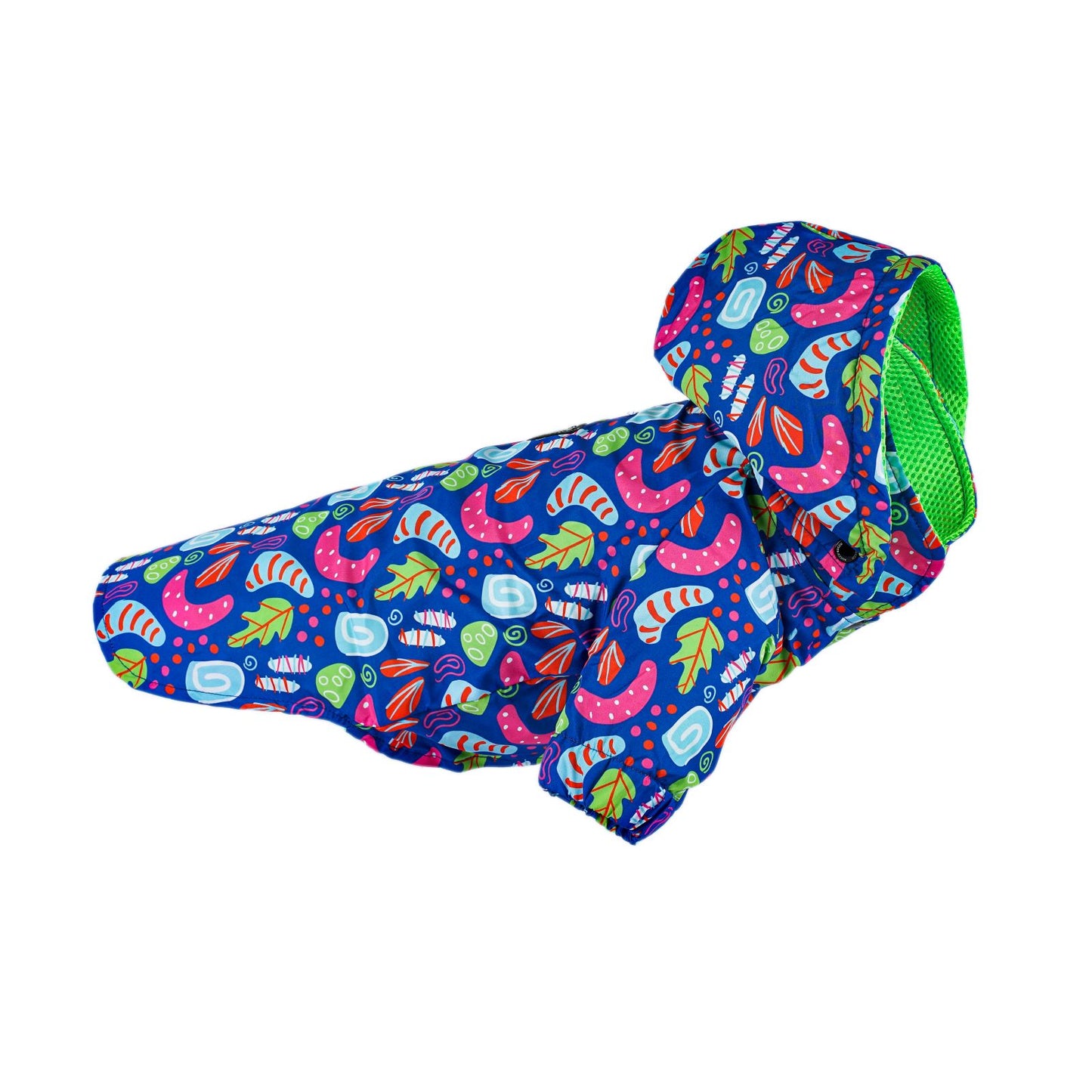Kuccu Kuccu Neon Hunderegenjacke – Für große Hunderassen | 3XL-6XL | Wasserdicht & Winddicht