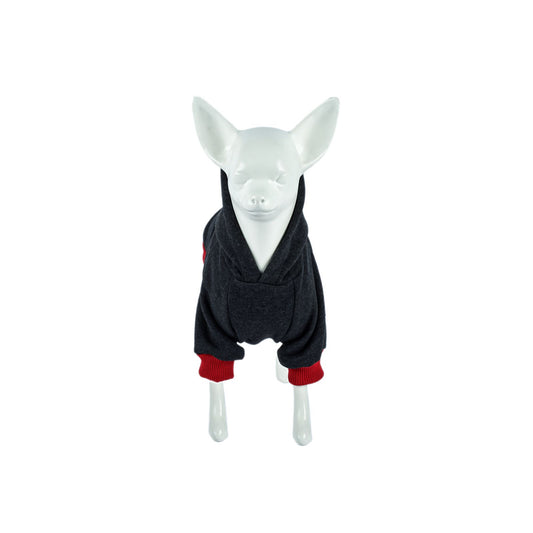 Kuccu Kuccu Sweatshirt mit Hirsch-Stickerei für Hunde | Größen S–XXL